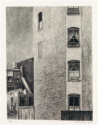 ARMIN LANDECK Three etchings.